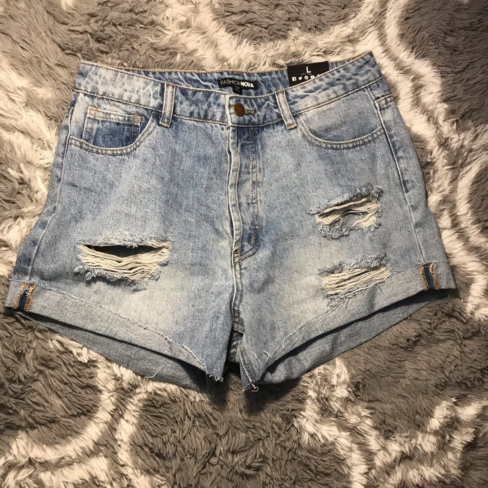 Can’t cuff me denim shorts